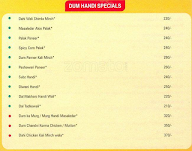 TASTE OF INDIA menu 3