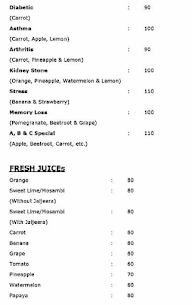 Honey Moon Juice & Snacks Bar menu 3