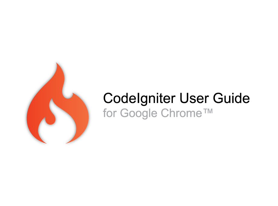 CodeIgniter User Guide for Google Chrome™ Preview image 1