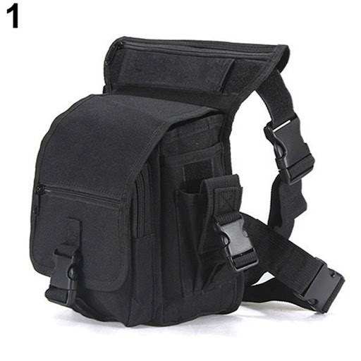 Title 2, Cycling leg pack for easy access to essentials....