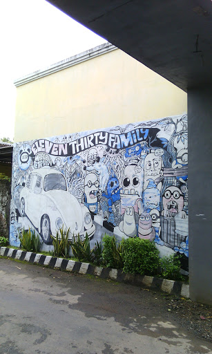 Mural at Puri Asri