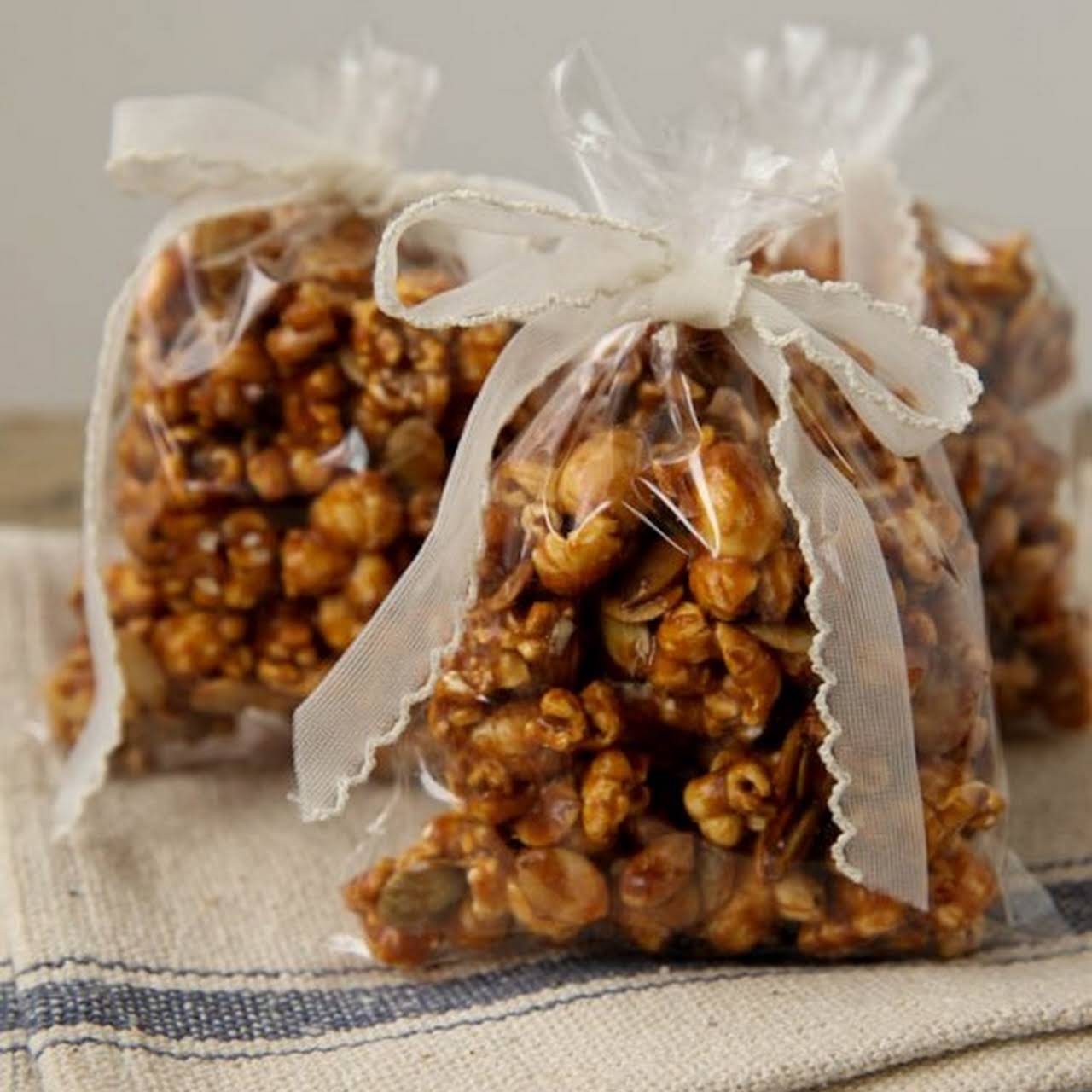 Pumpkin Spice Caramel Corn