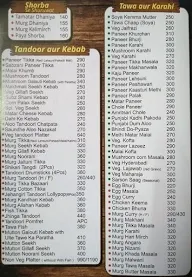 Tandoor Tawa Aur Karahi menu 5