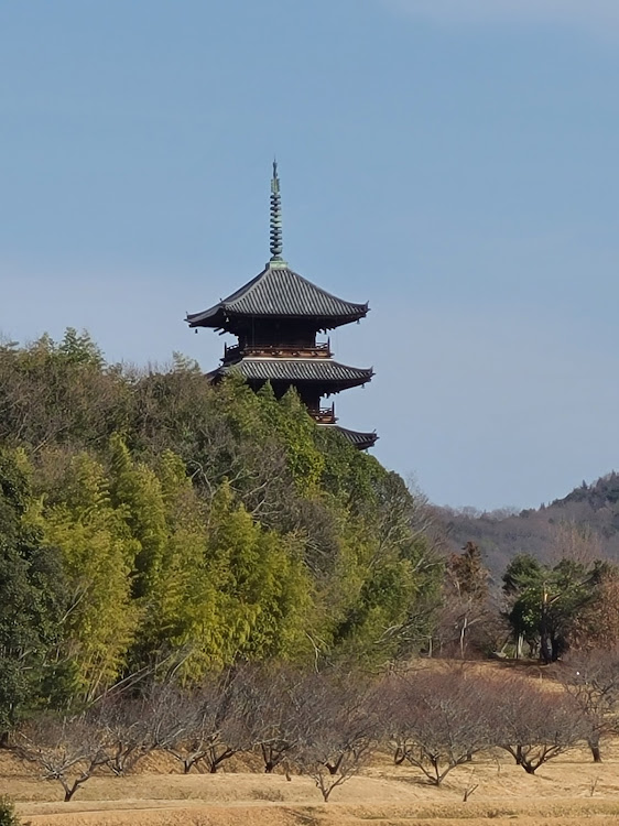 アルファードの備中国分寺五重の塔・のんびりドライブ・田舎の風景に関するカスタム事例の投稿画像4枚目