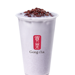 Taro Red Bean Milk Tea