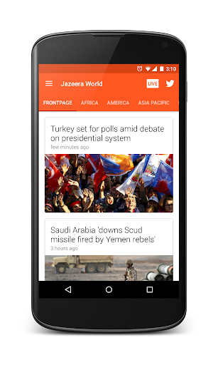 Jazeera World: Al Jazeera app