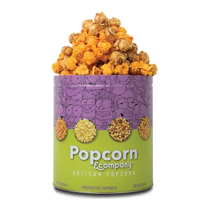 Popcorn & Company Chicago Mix Popcorn, Regular Tin - 80 gm