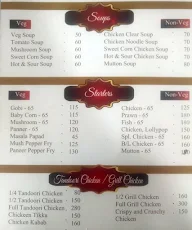 Hotel Brindavan menu 4