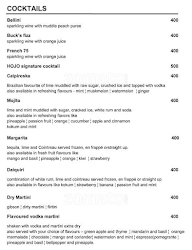 Marea (Howard Johnson Bengaluru Hebbal) menu 1