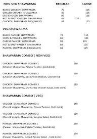 Shawarma Delights menu 2