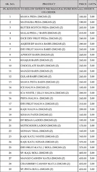 American Dry Fruits menu 7