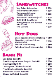 Buns & Beyond menu 2