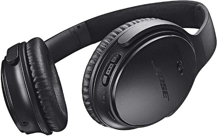 The Bose QuietComfort 35 wireless headphones