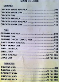 Hotel Dhruv - Sawant Corner menu 3