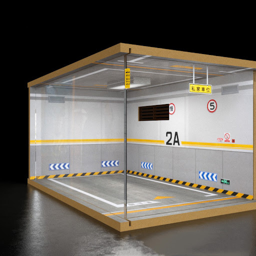 Title 8, Wooden Parking Lot Underground Garage Dust Cove...