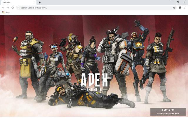 Apex Legends Wallpapers and New Tab