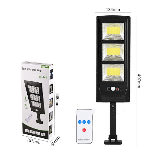Title 7, Outdoor Solar LED Wall Light with Human Body In...