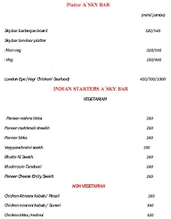 Zeal Skybar menu 2