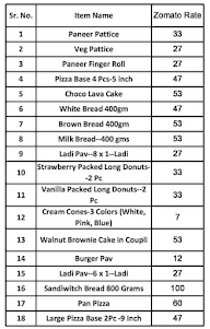 Monginis menu 1