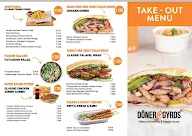 Doner And Gyros menu 1