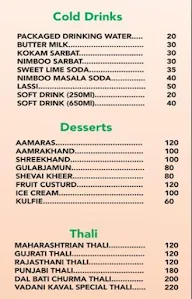 Vadani Kaval Pure Veg menu 3