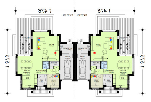 TK 235B - Rzut parteru