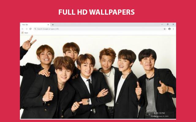 BTS Bangtan Boys Wallpapers and New Tab