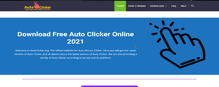 AutoClicker - Free Auto Clicker Online promo image