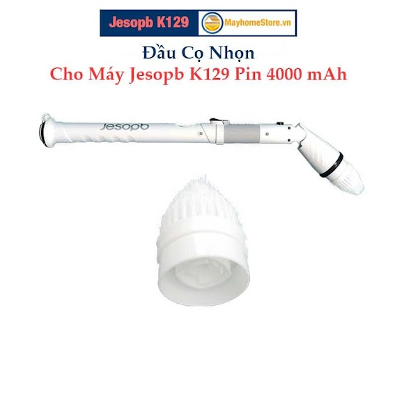 Đầu Cọ Nhọn Cho Máy Cọ Rửa Vệ Sinh Nhà Tắm Jesopb K129 Pin 4000 Mah