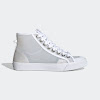 nizza hi jelly / footwear white / core black / silver metallic