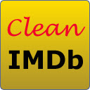 Clean IMDb logo