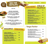 Sheik's Shawarma menu 1