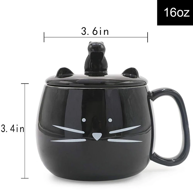 Title 1, Cat Mobile Phone Holder Cup, Creative Cute Cera...