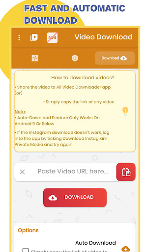 Screenshot All video downloader auto