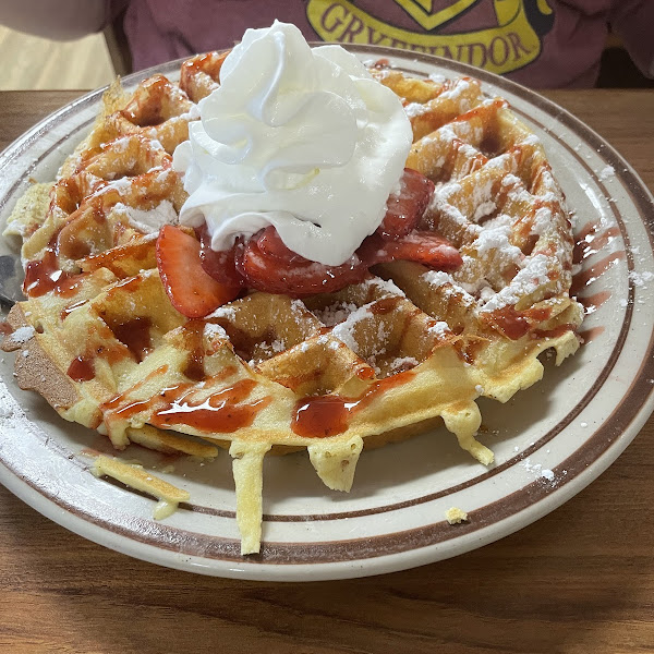 Gluten-Free Waffles at Smoky’s Pancake Cabin