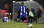 Lebohang Maboe of Maritzburg United during the Absa Premiership match against Ajax Cape Town at Harry Gwala Stadium on August 23, 2017 in Durban, South Africa. 