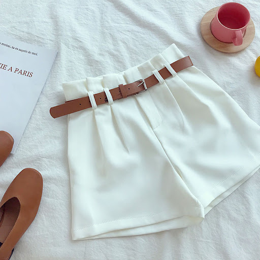 Title 3, Womens casual wide-leg suit shorts, for a comf...