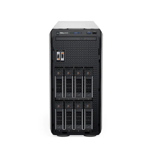 Máy chủ/ Server Dell T350 8x3.5 HP/Perc: E-2334/ 8GB DDR4 UDIMM, 3200MT/ 2TB 7.2K RPM SATA 6Gbps 512n 3.5'' Hot-plug Hard Drive/ PERC H755/ iDRAC9 Express/ BC5720DP 1GbE LOM/ DVDRW/ HP PSU 600W/ No OS/ 4 Yrs Pro (42SVRDT350-307)