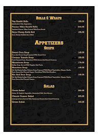 Butler's menu 8