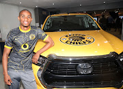 Njabulo Blom during the Kaizer Chiefs and Toyota Sleeve Sponsor Agreement press conference at Toyota SA in Johannesburg. 