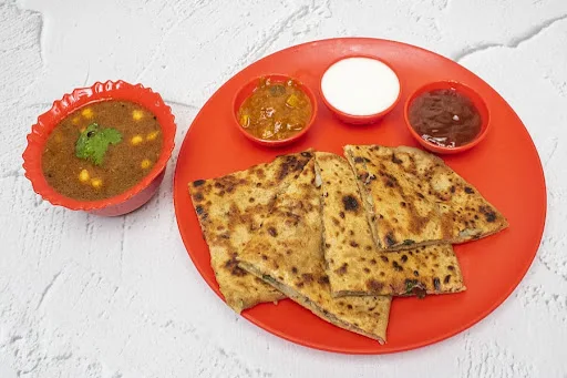 Mooli Paratha + Chhole [100ML]