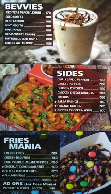 Rolls Mania menu 