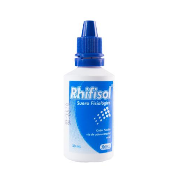 Rhifisol Suero Fisiológico Cloruro de Sodio 0.9% Gerco Frasco x 30 ml  