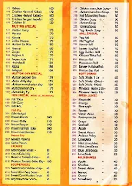 Nile Garden Restaurant menu 3