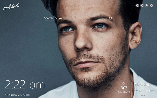 Louis Tomlinson HD Wallpapers New Tab Theme