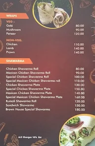 Brown House menu 5