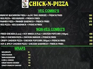 Chick-N-Pizza menu 1