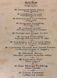 Avartana - ITC Grand Chola menu 8