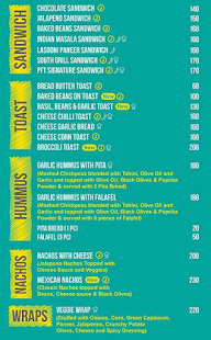 Gourmand Food Truck menu 2