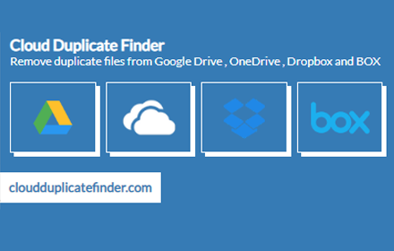 Cloud Duplicate Finder chrome extension